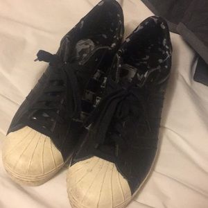 BAPE X ADIDAS X UNDEFEATED SUPERSTAR LEATHER